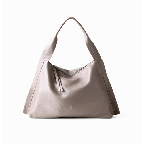 Bolso Biba piel Vienna piedra