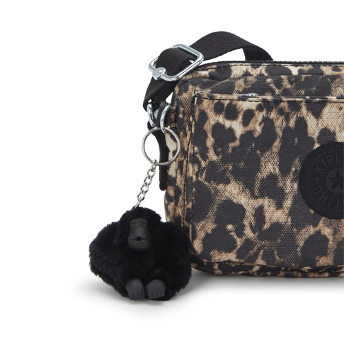 Bolso Kipling Abanu leopard - Imagen 5
