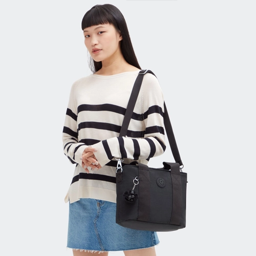 Bolso Kipling Minta M negro - Imagen 6