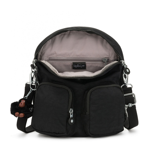 Mochila Kipling Firefly Negro - Imagen 4