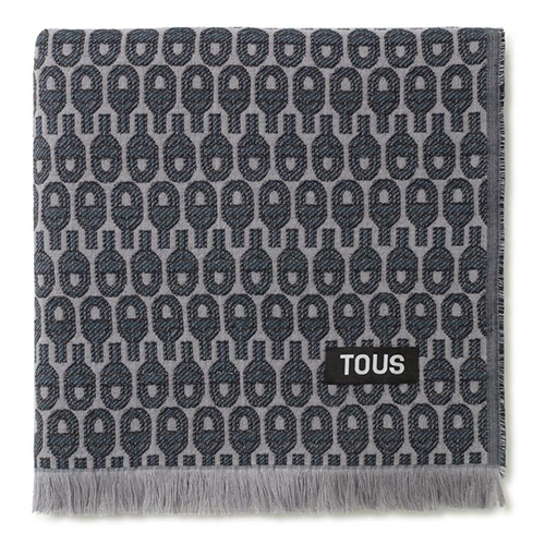 Foulard Tous Manifesto gris Essence