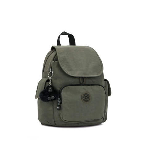 Mochila Kipling City Pack mini verde oscuro - Imagen 2