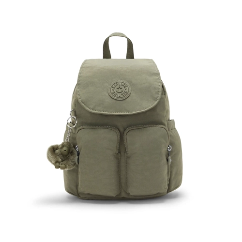 Mochila Kipling City Pocket S verde
