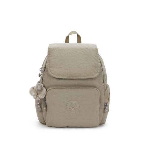 Mochila Kipling City Zip S taupe